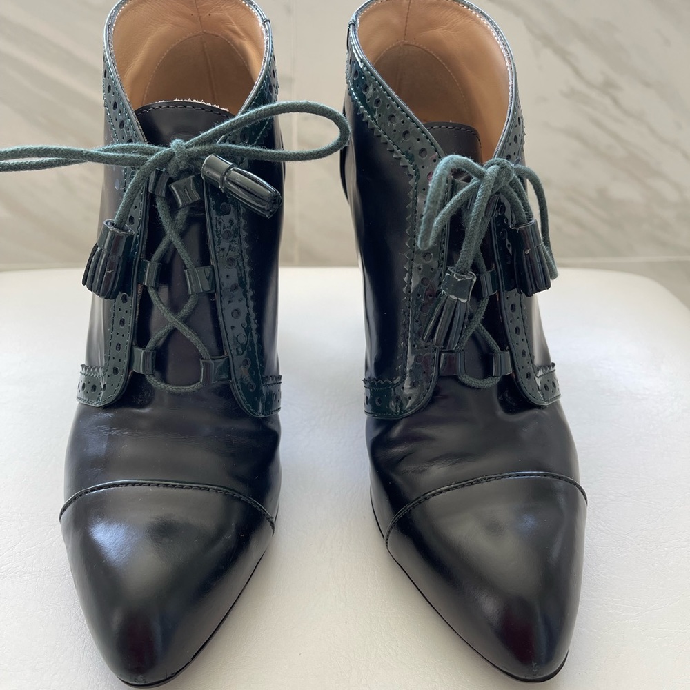Tod’s Booties with Lace Details